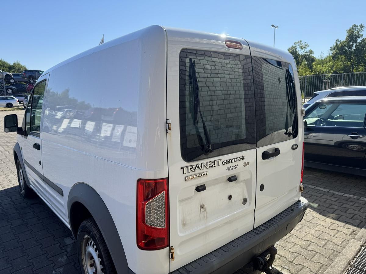 Ford Transit Connect original Fl&uuml;gelt&uuml;r mit Scheibe hinten links Frost Wei&szlig; Bj.2011
